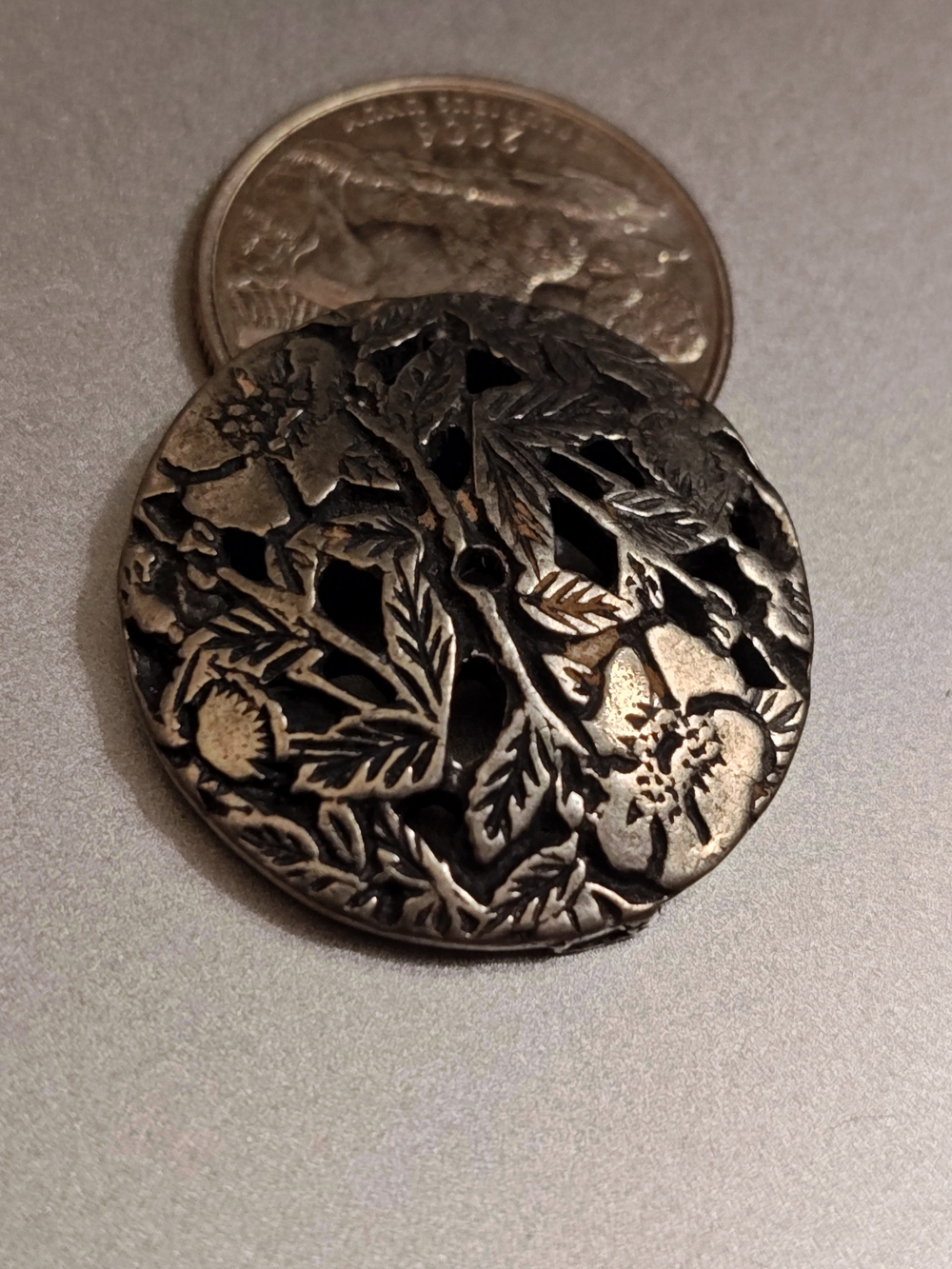 Vintage Victorian Button